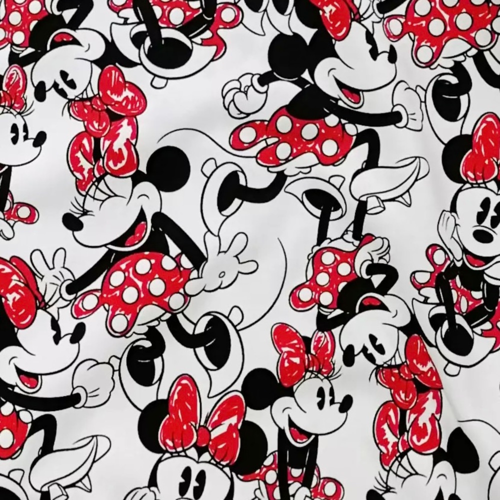 DISNEY MINNIE MOUSE ZIP-UP HOODIE L GUC - Picture 4 of 7